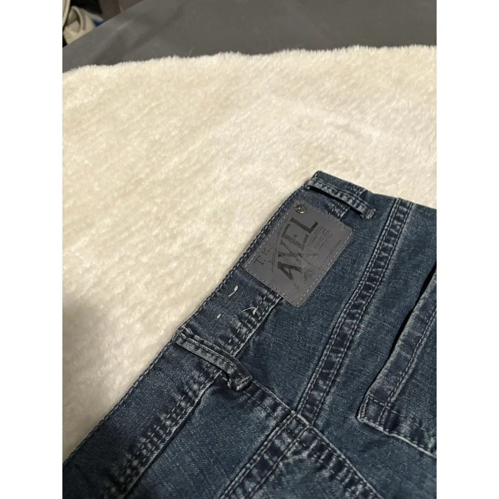 TK Axel Mens Slim Straight Blue Denim‎ Jeans Size 30x30 Pants Stretch